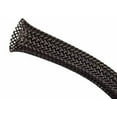 thumbnail image 1 of 3/8" Black No-Fray Mesh Sleeving - (25 ft. spool), 1 of 4