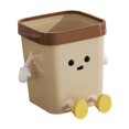 thumbnail image 4 of Creative Trash Can Open Top Waste Basket Funny Multifunctional Household Compost Bucket Cute Garbage Bin for Living Room Dorm, 4 of 5