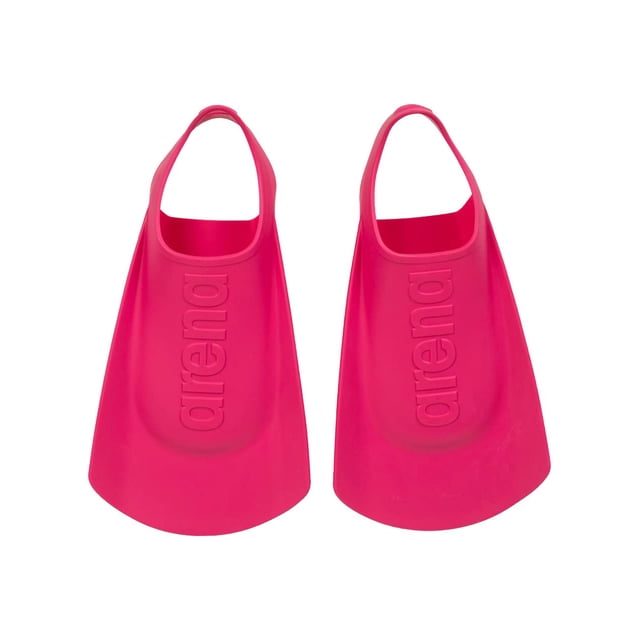 Aleta de natación ARENA Junior para niños, rosa, tacón abierto, talla 11-12 EE. UU.