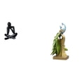 thumbnail image 1 of Escultura de abstracta moderna, figura decorativa coleccionable para sala de estar, estantería, escritorio, entrada, mesa, centro de mesa, d, 1 of 8