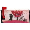 thumbnail image 2 of Couple Under A Love Tree Valentine''s Day Magnetic Mailbox Cover Oversized for Garden Yard Outdoor Decorations-25.5" x20.8, 2 of 5