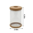 thumbnail image 3 of Teissuly Clearance Transparent Hydroponic Small Potted Plant Pots, Indoor Living Room Desktop Transparent Hydroponic Plastic Flower Pots, A Must For Green Plant Lovers, Transpare(Clear, ) Teissuly WER202309090125, 3 of 9