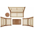 thumbnail image 6 of Safavieh Outdoor Kobina 5 Piece Conversation Set, 6 of 11