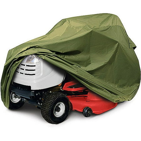 Classic Accessories Olive Tractor Storage Cover, fits Lawn Mowers with a deck up to (Best Lawn Tractor For Snow Removal)