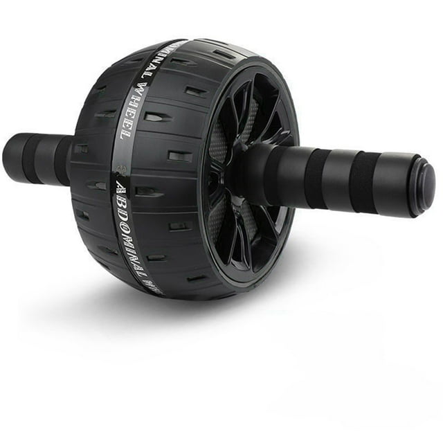 Jpxdew Ab Wheel Roller 11.81x6.29 Inch,Core Trainer Fitness Equipment Abdominal Workouts