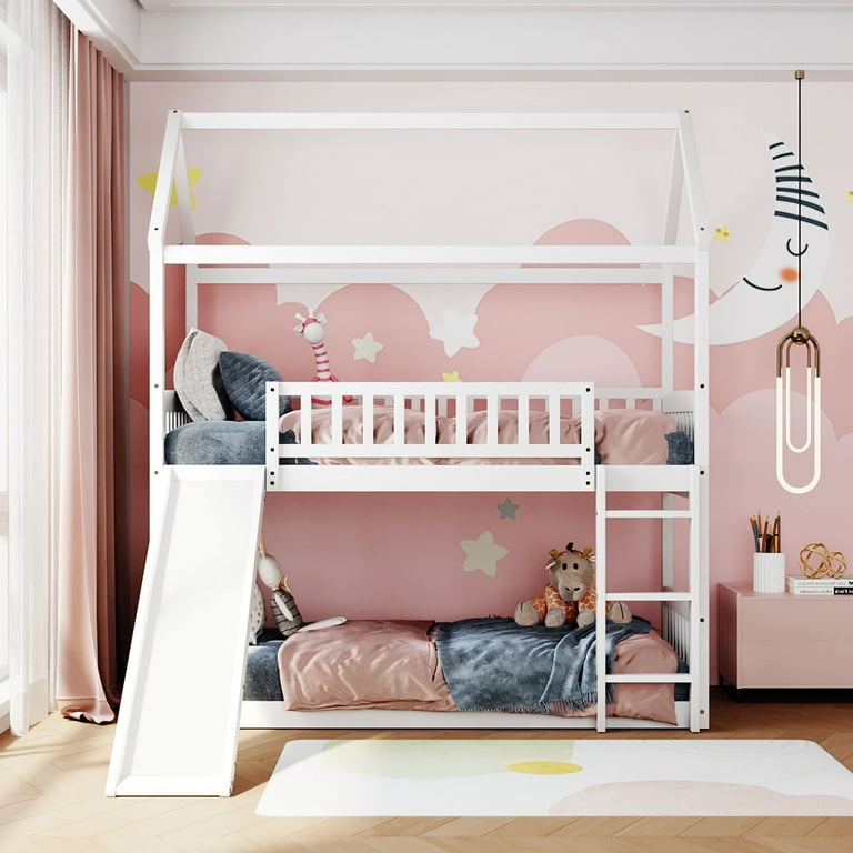 Cheap childrens bunk 2024 beds with mattress