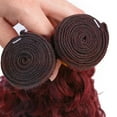thumbnail image 4 of Hair Bundles Ladrxadr Burgundy Water Wave 99J 35-35-35 cm 300 g, 4 of 7