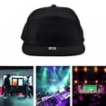 thumbnail image 4 of LED Écran Cap Téléphone Intelligent App Contrôlée Lueur DIY Modifier Texte Chapeau Casquette de Baseball, 4 of 9