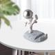 thumbnail image 2 of Soporte para teléfono Baoblaze Spaceman Polyresin Plata, 2 of 7