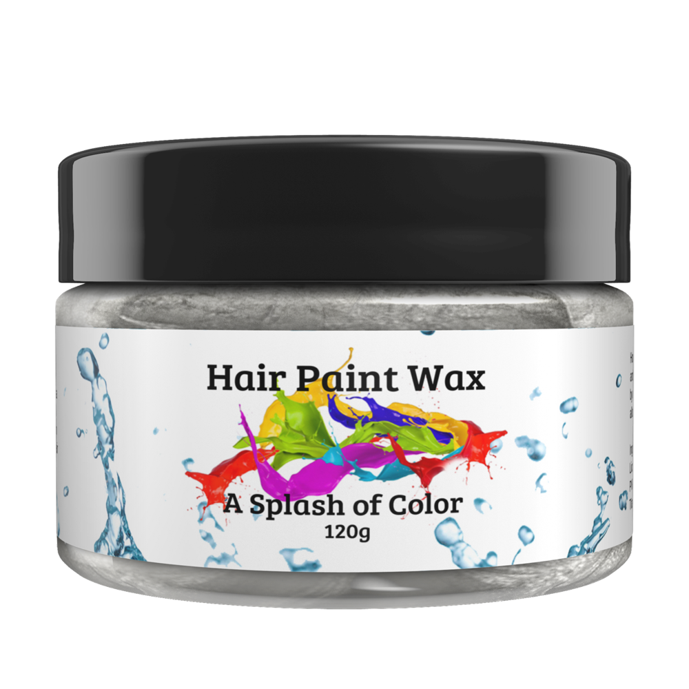 Silver Hair Pair Wax