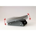 ADJUSTABLE FOOT REST GREY 13IN X18IN X4IN