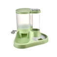 thumbnail image 3 of Dispensador de agua y comida para mascotas, dispensador de agua y comida para gatos con autoalimentación, ligero, integrado para RV, varias mascotas e verde, 3 of 8