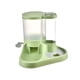 thumbnail image 3 of Juego de dispensador de agua y comida para mascotas integrado y práctico para alimentar a su gato. verde, 3 of 9