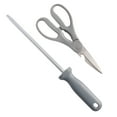 thumbnail image 4 of Spice by Tia Mowry Savory Saffron 14 Piece Cutlery Set in Grey, 4 of 6