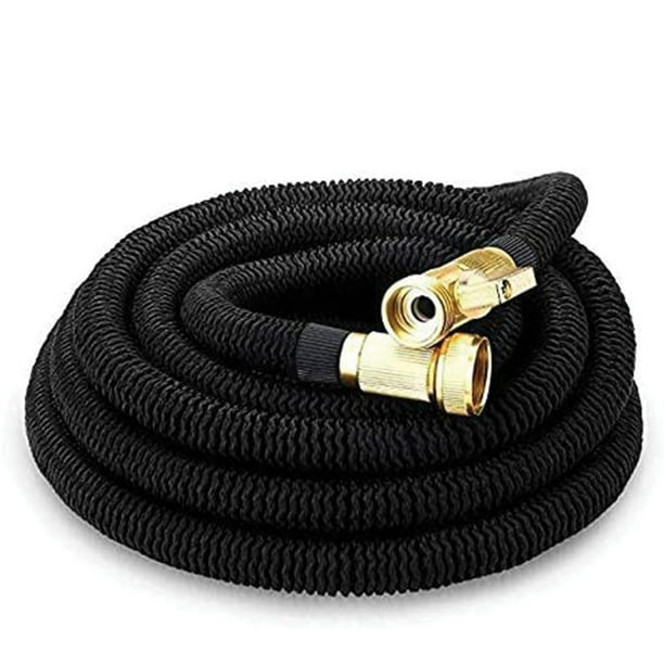 Flexi Hose No Kink 3/4" x 50' Garden Hose w/ 8 Function Nozzle