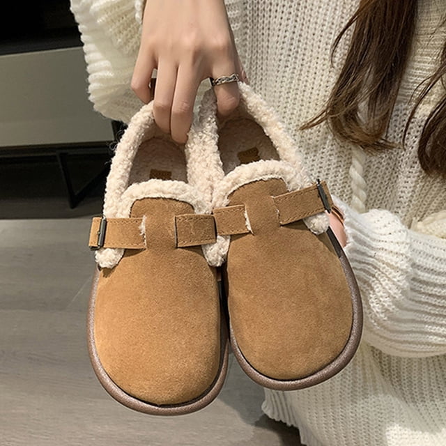Zapatos Mujer Antideslizantes Cómodos Slip On para Otoño Invierno (35) Caqui Wdftyju Tenis De Mujer Tenis De Hombre