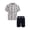 Navy, variant on Clothes Boys’ 2-Piece Rayon-Linen Cabana Short Outfit Set – Includes Short Sleeve Button-Down Shirt & Shorts, Comfortable Summer Clothing for Baby, Toddler & Big Boys Sizes (12M-14)