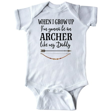 

Inktastic Archer Like My Daddy Childs Gift Baby Boy or Baby Girl Bodysuit