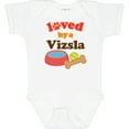 thumbnail image 3 of Inktastic Vizsla Loved by a (Dog Breed) Boys or Girls Baby Bodysuit, 3 of 5