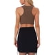 thumbnail image 3 of TOP SIN MANGAS INSPIRADOR CHIC DE VERANO PARA MUJER TALLA XL COLOR MARRÓN CLARO, 3 of 5
