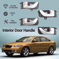 thumbnail image 2 of Car Interior Front Rear Left Right Door Handle Silver Chrome 83620-3K020,82610-3K020 For Hyundai Sonata 2005 2006 2007 2008, 2 of 6