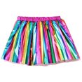 thumbnail image 2 of PEASKJP Kids Jean Skirt Girls Sparkle Tulle Tutu Skirt with Sequins (Multicolour,18-24 Months), 2 of 6