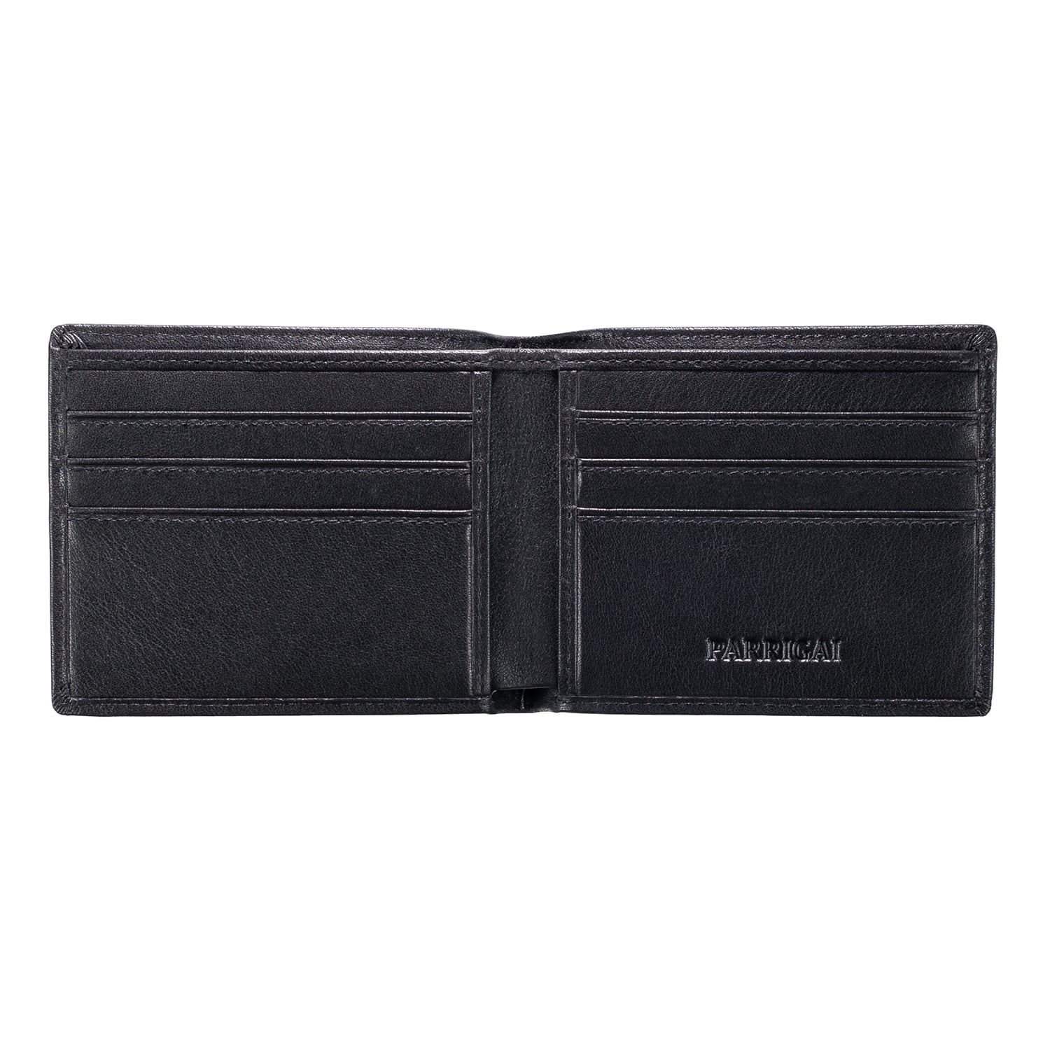 GUCCI VINTAGE Initial G Logo Men's bifold leather wallet + business card  holder