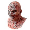 thumbnail image 2 of Freddy Krueger Latex Mask Carnival Halloween Realistic Adult Party Scary Cosplay Prop, 2 of 5