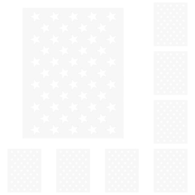 10PC Pieces American Flag Star Stencil Templates, American Flag Templates, IdealforDIY Crafts Design Independence Day Project American Flag Projects, 14 * 11CM, 10 Pack American Flag Stencils