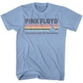 thumbnail image 1 of Pink Floyd Dsotm Light Blue Heather Adult T-Shirt Tee, 1 of 2