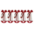 thumbnail image 4 of Nimomo Clous de Tente en Arête de Poisson, 5 Pcs, Ancres de Tente de Camping en Plein Air avec Boucle à Ressort, Corde à Vent Réglable pour L'extérieur(Rouge), 4 of 5