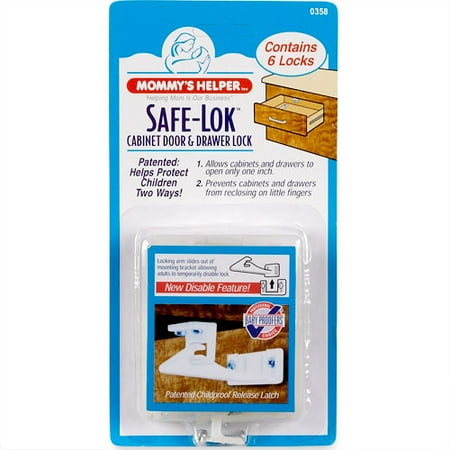 (2 pack) (2 Pack) Mommy's Helper - Cabinet Safe-Lok