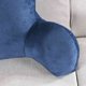 thumbnail image 5 of 2X Almohada Cama Trasera con Reposabrazos Cama de Apoyo Lectura Cintura Respaldo Silla Asiento (Azul Profundo), 5 of 7