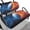 Fire Golf Ball Print, variant on Uorisanigo Golf Cart Seat Cover Sets, Universal Club Car and More 2-Seater Golf-Carts, Anti-Hot Golf Cart Front Seats Cover, Easy to Install Seat Cushion and Backrest Pad