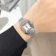 thumbnail image 5 of Reloj para mujer, marca de lujo ligera, negocios, oro, acero inoxidable, relojes de cuarzo a la moda para mujer, reloj de pulsera para mujer, 5 of 5