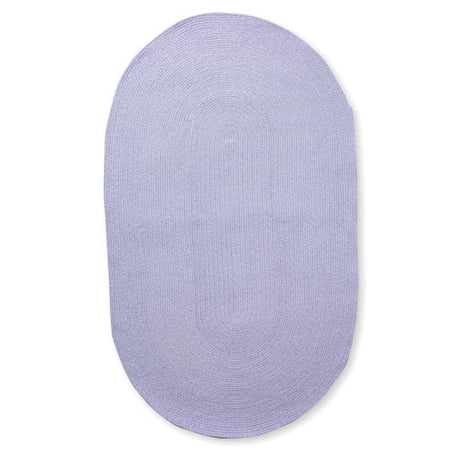 Seed Sprout - Chenille Braided Rug, Lavender