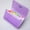 Purple, variant on Mini Accordion File Folder, Clear Plastic Multi-Compartment Organizer for Receipts, Bills, Coupons - Durable, Portable, Assorted Colors for Home/Office/Travel