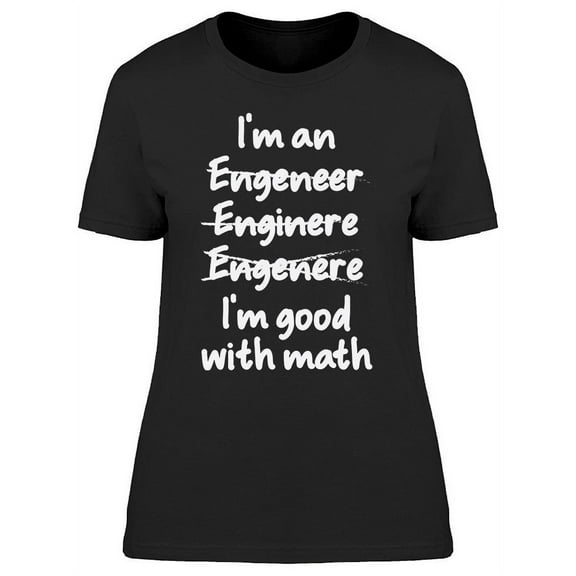 Im Good With Math Graphic Women's T-shirt