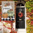 thumbnail image 2 of Thanksgiving Fall Garden Flag 28x40 Inch Grateful Thankful Blessed Double Sided Welcome Large Burlap Autumn Holiday Yard Sign Outside Outdoor House Decoration, 2 of 6