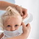 thumbnail image 3 of Juego de 2 cepillos y peines para el pelo de bebé recién nacido, cerdas suaves, masajeador suave del cuero cabelludo, cepillo para la costra láctea para niña y niño pequeño., 3 of 8