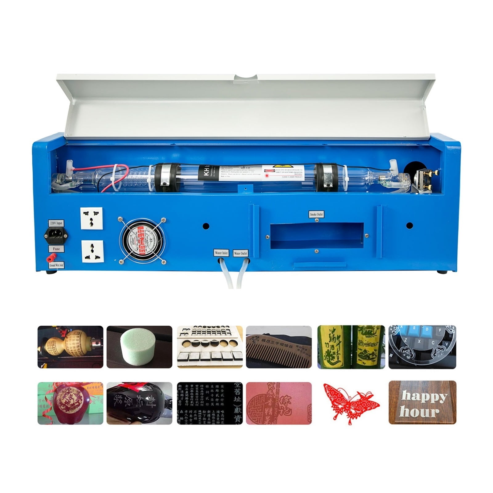 40W CO2 USB Engraving Cutting Machine K40 Engraver Cutter CNC With Digital Display For Plywood Acrylic