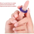 thumbnail image 3 of 30 Piezas Anillos de Acupresión Anillos Sensoriales para Dedos Alivio del Estrés Masajeador Sensorial para Adolescentes Adultos, 3 of 5