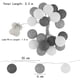 thumbnail image 1 of Guirnalda de 20 bolas LED de color blanco cálido Ø 6 cm, guirnalda de luces de algodón, decoración para habitación de bebé, fiesta, Navidad, boda Adepaton GX-136, 1 of 7