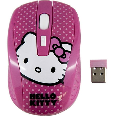  Hello  Kitty  Wireless Mouse  Pink 81509A PNK Walmart com