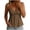 Brown, variant on Tqcoqu Womens Adjustable Spaghetti Strap Tank Tops V Neck Slim Fit Backless Tops Y2k Going Out Ruched Cami Shirts,Army Green,Women's S-XXXL