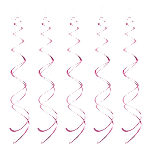 Unique Bargains 30 Pcs Décorations Suspendues pour Mariage du Nouvel An, Rose