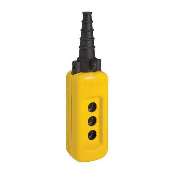 Schneider Electric Pendant Enclosure,22mm,3 Holes XACA03H7