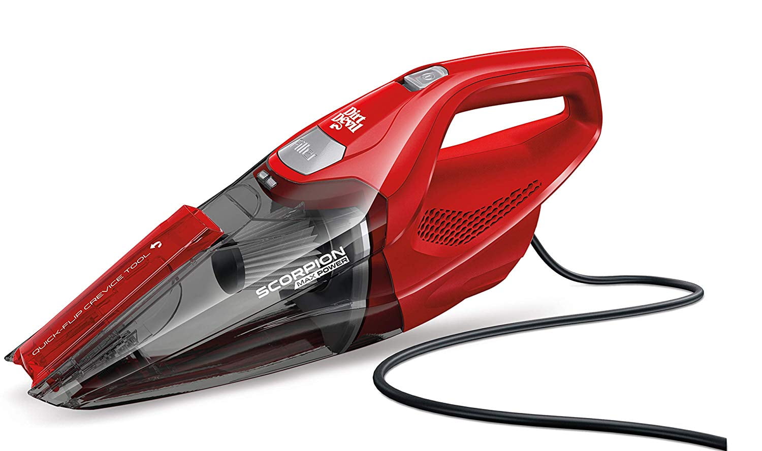 Dirt Devil Scorpion Quick Flip Car Handheld Vacuum SD20005RED