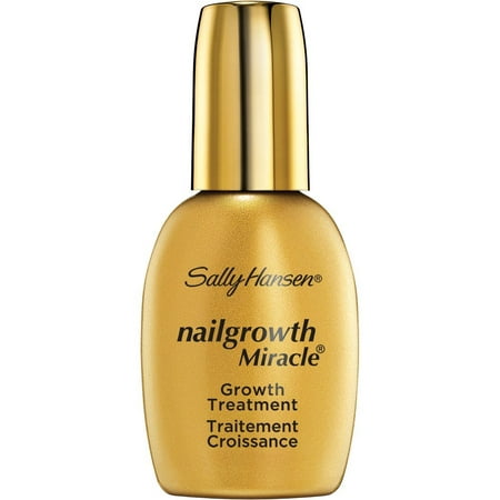 Nailgrowth Miracle, Serum 0.45 oz Clear, 30% longer nails in 5 days guaranteed exclusive formula supports fast natural nail growth By Sally