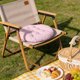 thumbnail image 5 of Floor Cushion for Adults Thick Velvet Floor Pillow Large Ottoman Chair Cushion Soft Mat for Sitting Reading Meditation Living Room Bedroom Decor Yoga Lounge Home Comfort Portable Strap Support, 5 of 7